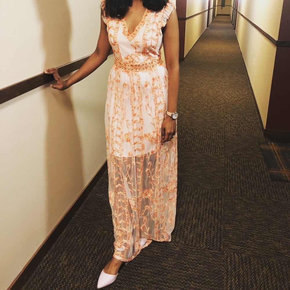 Altar’d state, small size, maxi dress